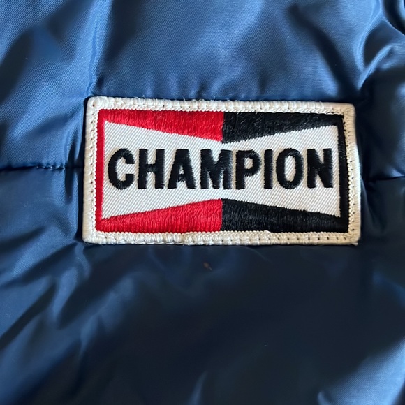 80’s Vintage official CHAMPION Racing Puffer Vest - Picture 2 of 4